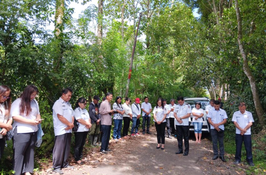  Pembangunan Jalan Usaha Tani Desa Kamanga Dua Dimulai