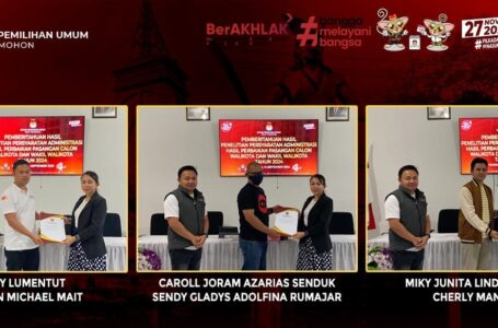 Usai Pemberitahuan Hasil Perbaikan Administrasi Bapaslon, KPU Tomohon Segera Minta Masukan dari Masyarakat