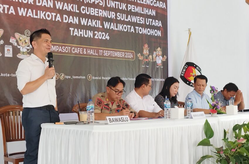  Rekrutmen KPPS Tomohon Bersaing dengan Rekrutmen PTPS dan Tim Sukses, Kowaas Ingatkan Cari yang Handal