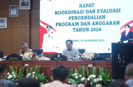 Bahas Evaluasi Program dan Anggaran 2024 Bupati Minahasa : Pastikan Berjalan Sesuai Target