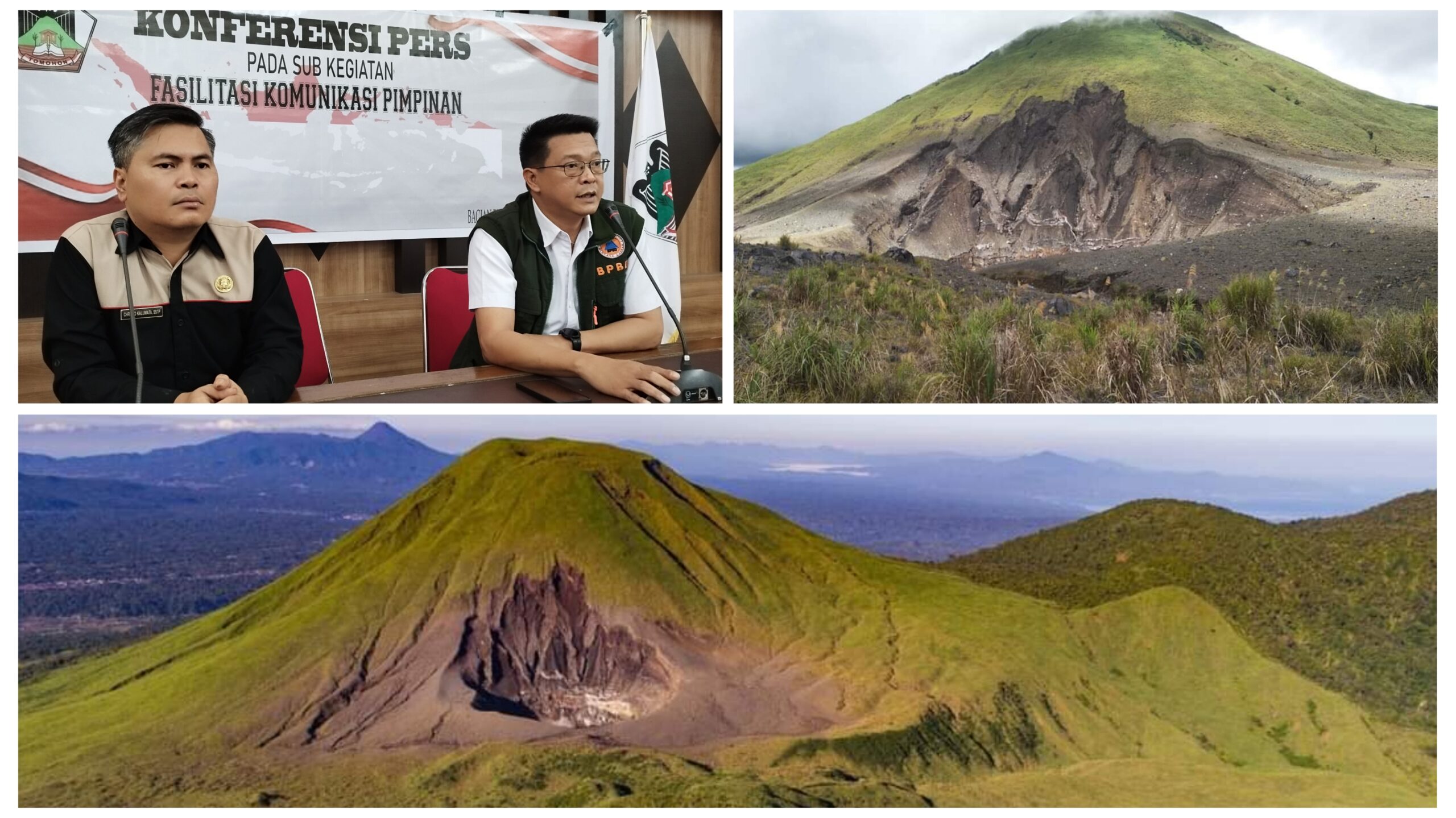 Lokon Status Siaga, Pendaki dan Petani Dilarang Beraktifitas, Waspada Uap Panas Beracun