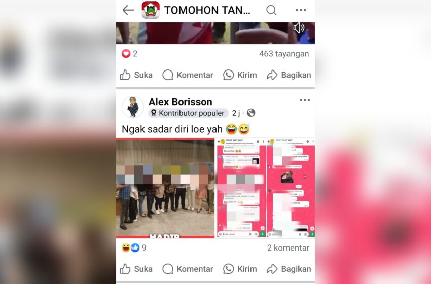  Bawaslu Tomohon Telusuri Belasan ASN yang jadi Tim di Salah Satu Paslon