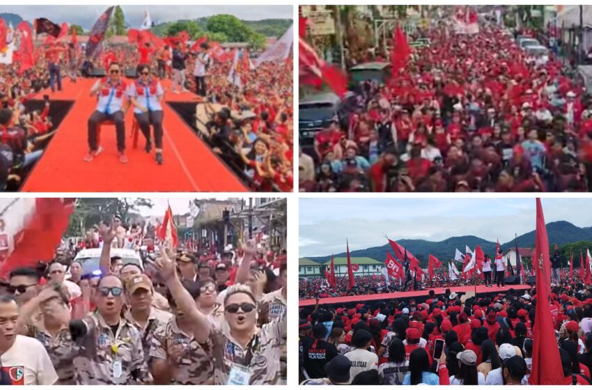  Tomohon Meledak ! Kampanye Akbar Dihadiri Puluhan Ribu Massa, Bukti Kecintaan Masyarakat ke CCSR