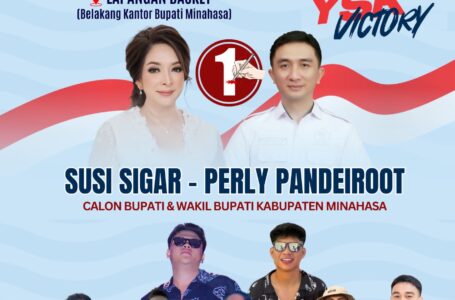 Pasangan Susi Sigar dan Perly Pandeiroth Siap Bertarung, Usung Aspirasi Prabowo-Gibran