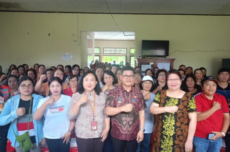 Pemkot Sosialisasi Peningkatan Kualitas Hidup Perempuan se Kecamatan Kota Tomohon