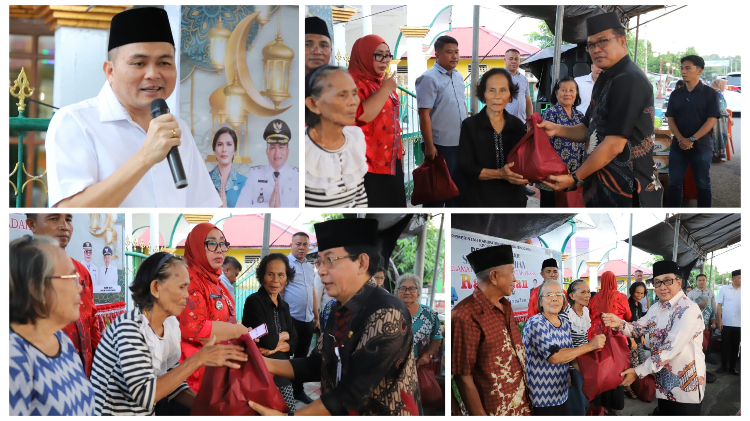 Safari Ramadhan di Masjid Ar Rahman, Bupati RK Silaturahmi bersama Umat Muslim di Belang Mitra