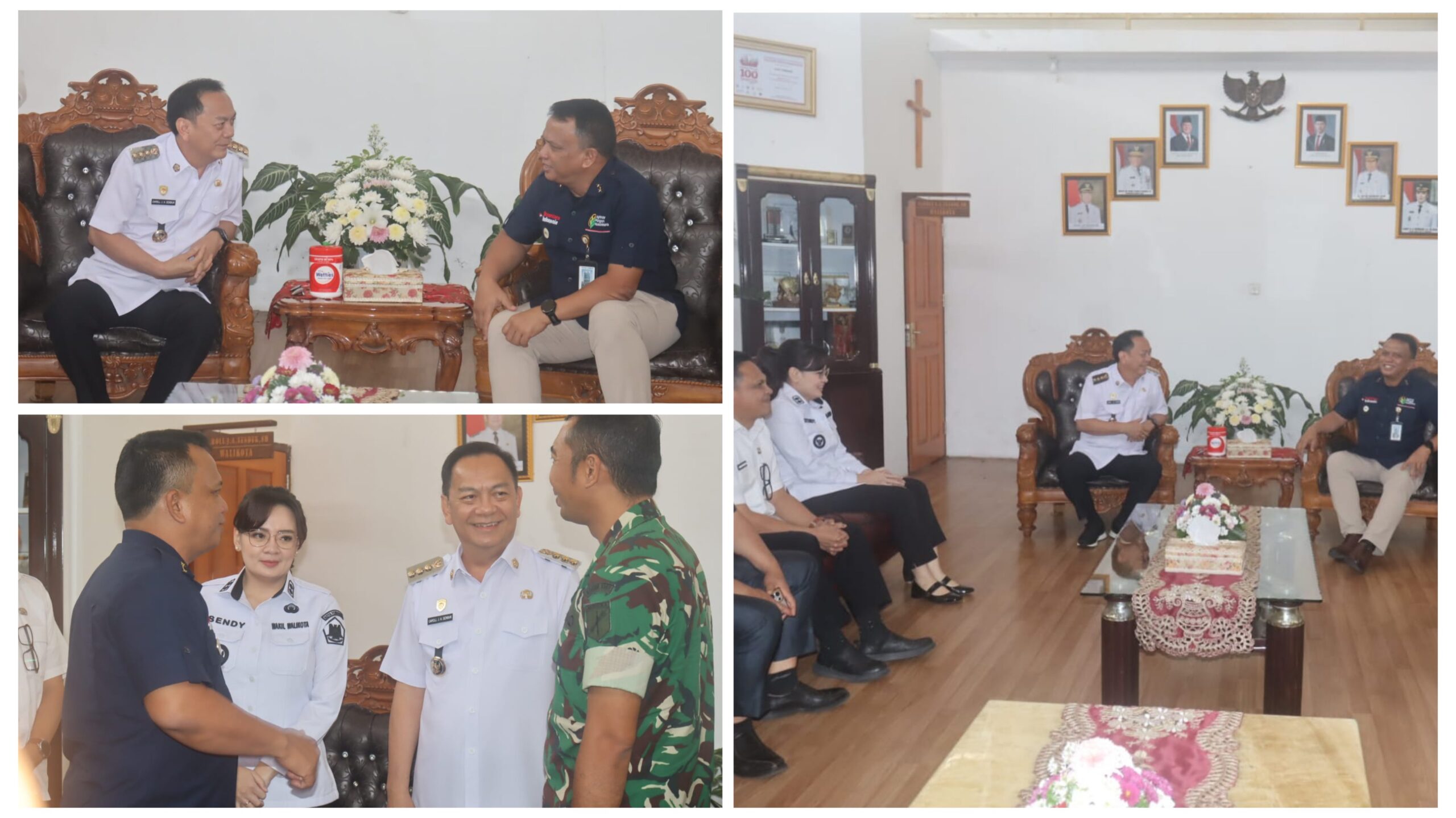 Terima Kunjungan Wadir PT Agrinas Nusantara, Pemkot Tomohon nyatakan Dukungan Penuh Program Pemerintah